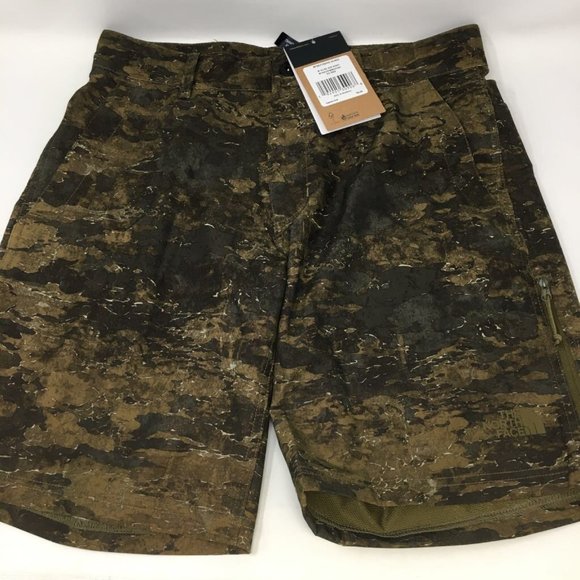 The North Face Other - The North Face Mens Rolling Sun Shorts Multicolor Camouflage Stretch 30 New